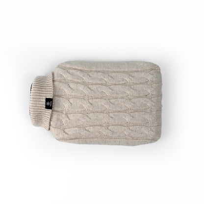 Hot water bottle with cover